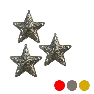 ADORNO NAVIDEÑO ESTRELLA X 3u Art7857